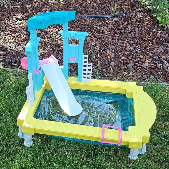 Barbie Other - Vtg Barbie Fabulous Fountain Pool Playset Waterfall Slide Cascading Fountains